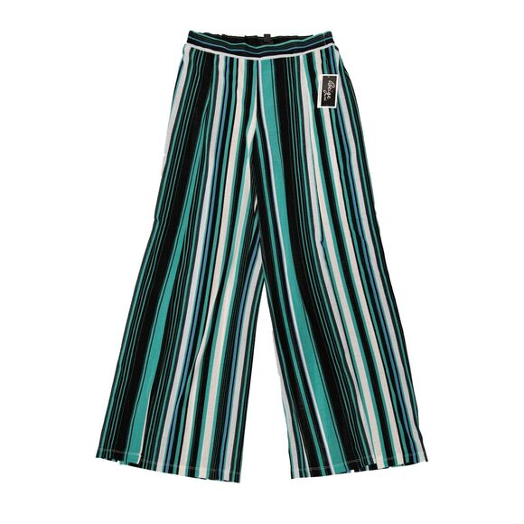 Beige by Eci Striped Wide Leg Pants Multi Size S 0930 - Picture 1 of 1